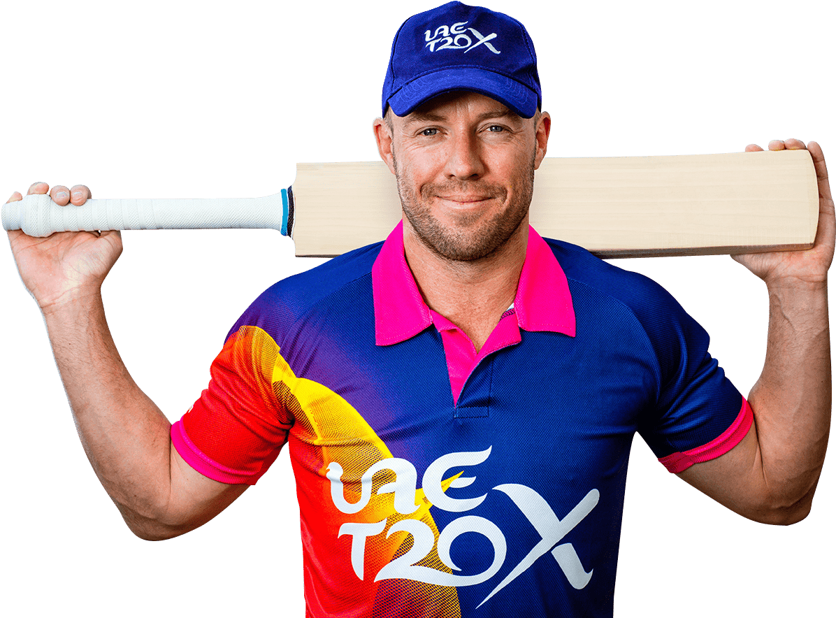 Ab De Villiers - Uae T20x (1333x889), Png Download