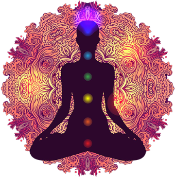 7 Chakra Illustration - Chakras: Chakras For Beginners: The Complete Guide (555x380), Png Download