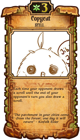 Again This Card Is Designed To Stop Cards Like Imperial - Mojang Scrolls Card Art (350x600), Png Download