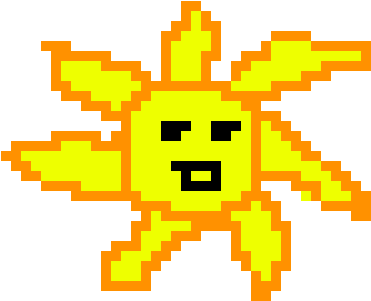 Sun - Sun Pixel (550x310), Png Download