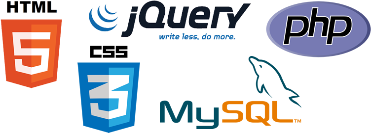Php Html Css Js Mysql (800x800), Png Download