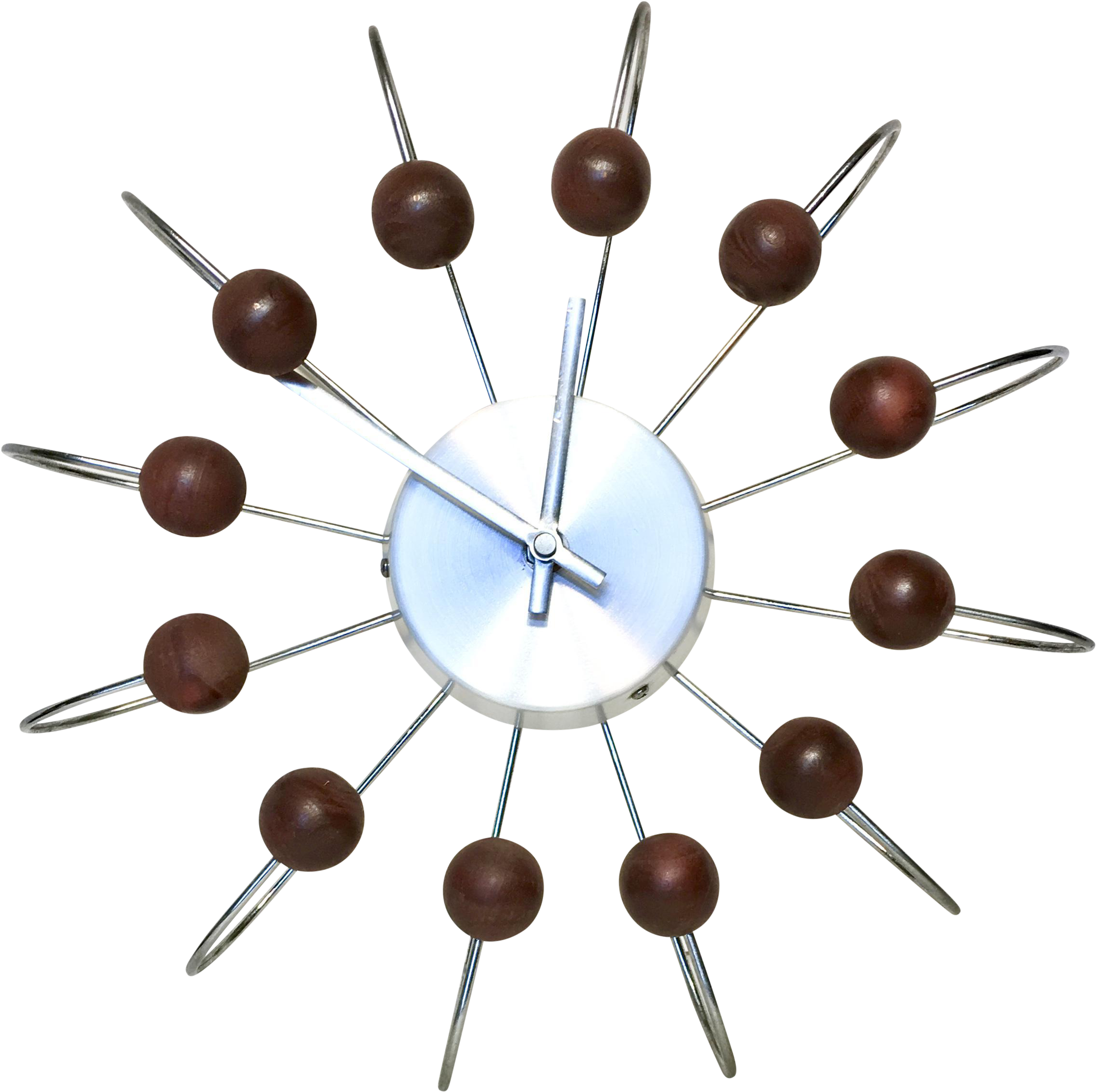 M#century Atomic Ball Wall Clock On Chairish - Graphical Abstract Of Drug Designing (2531x2522), Png Download