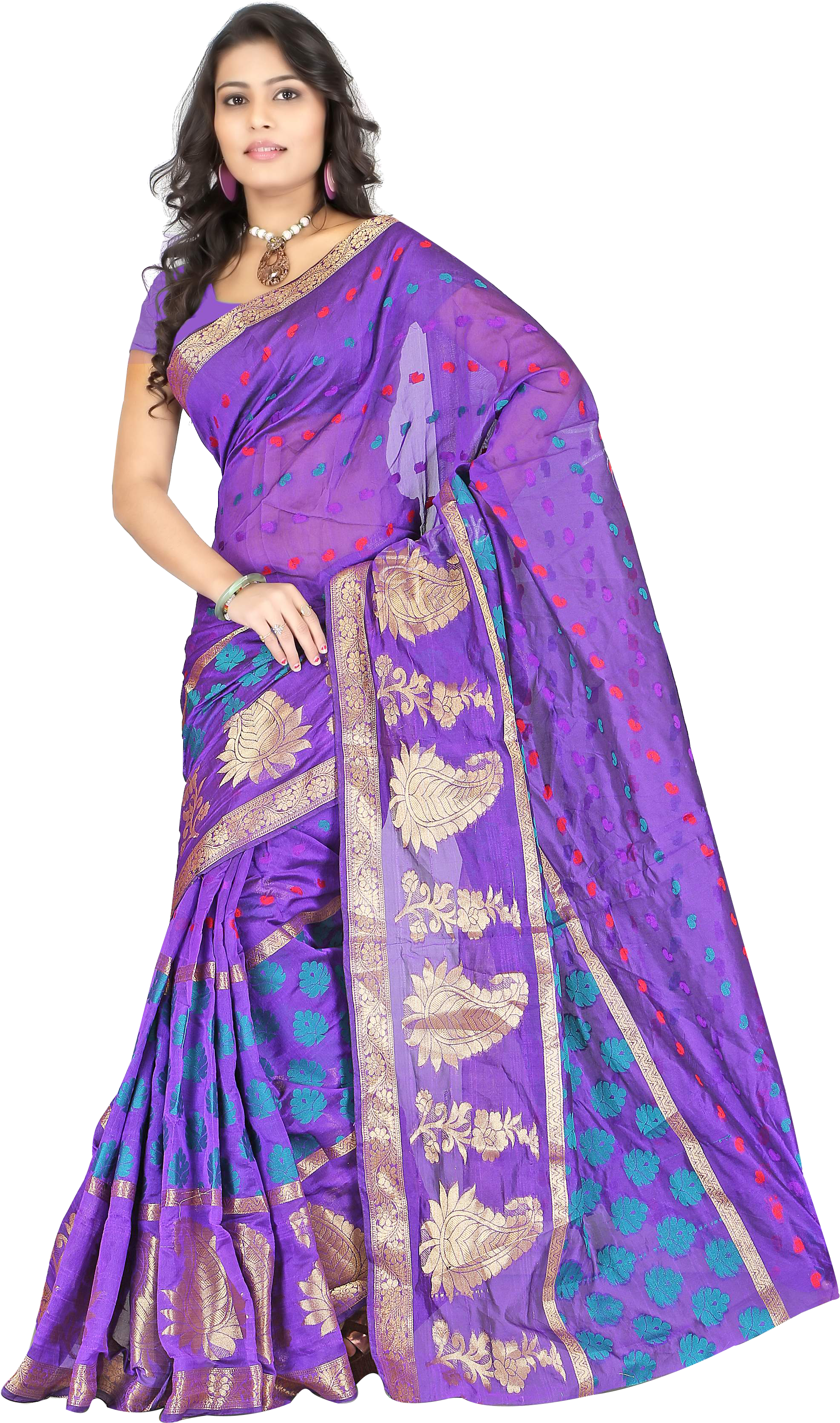 0 - Banarasi Sari (2400x3600), Png Download