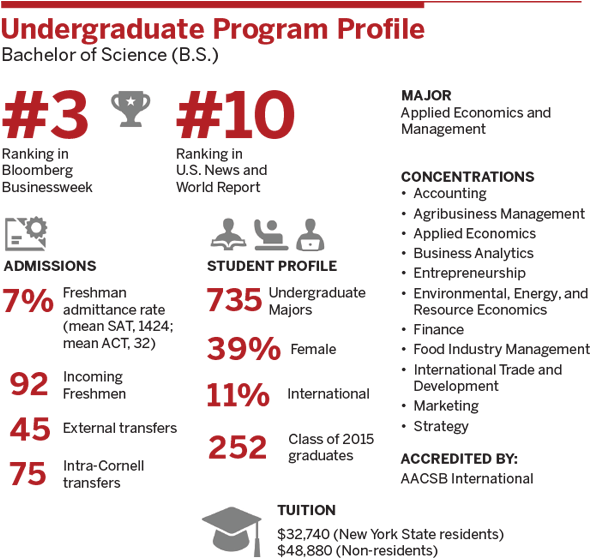Cornell College Of Business Powerpoint Template Dyson - Cornell Admission Requirements (596x571), Png Download