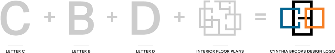 Cynthia Brooks Design Symbol Sketch - Cross (1200x343), Png Download