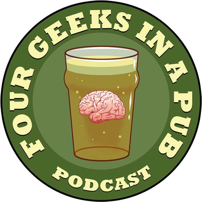 4 Geeks In A Pub Podcast Logo - Pickering Panthers Logo (700x711), Png Download