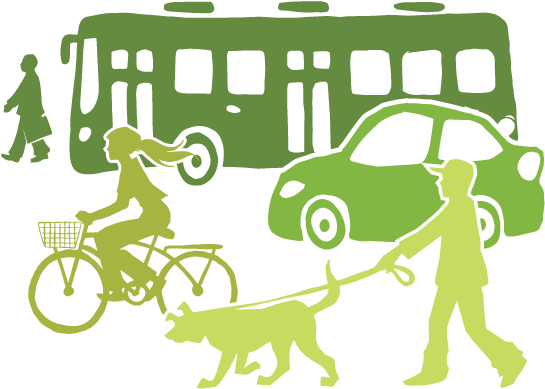 The Vision - Complete Streets (551x393), Png Download