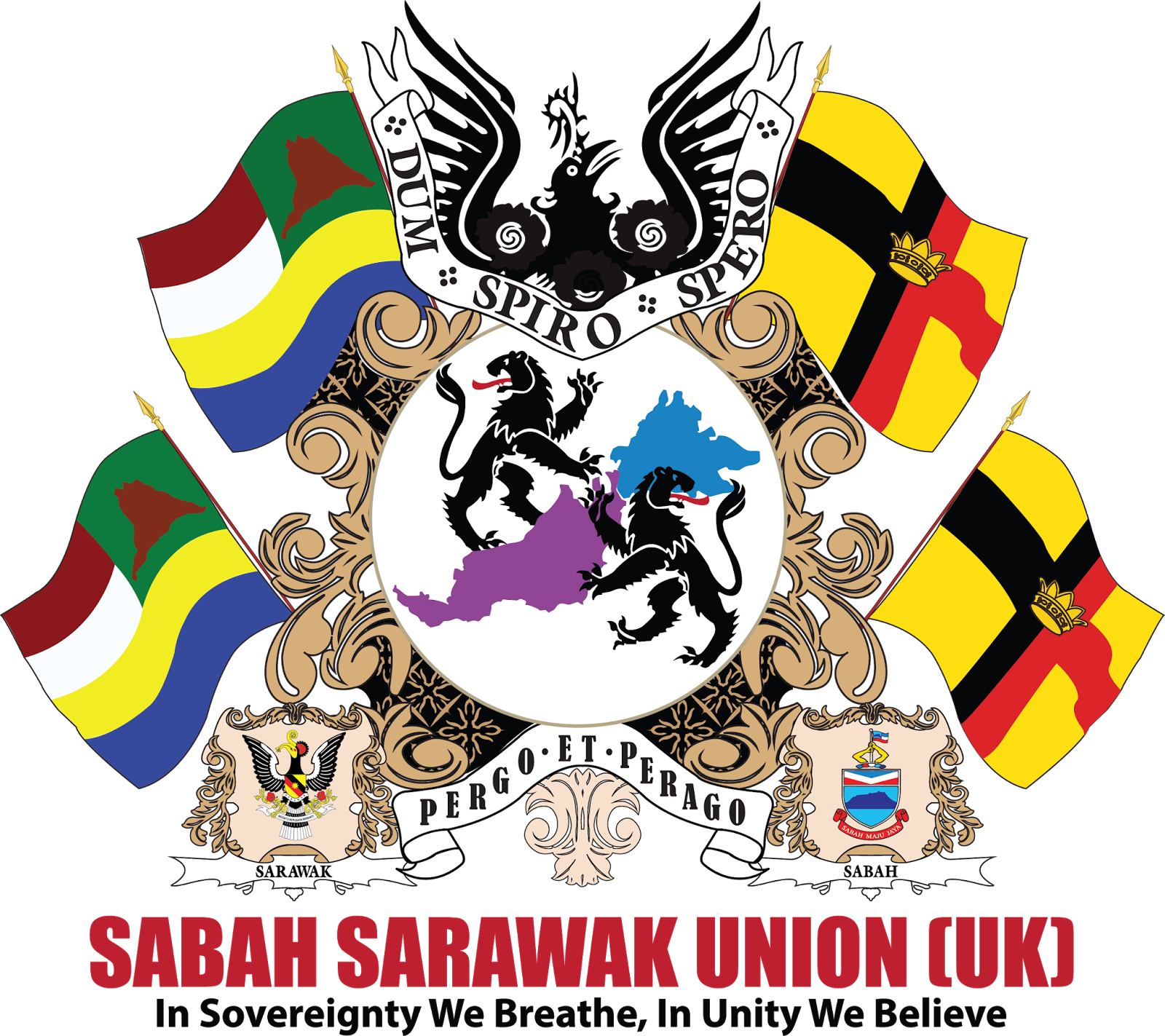 In August 2013, Sskm Has Been Officially Registered - Sabah Sarawak Union Uk (1600x1423), Png Download