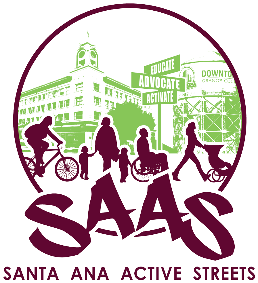 Santa Ana Active Streets Coalition - Santa Ana (940x1000), Png Download