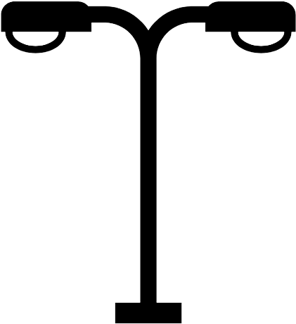 Street Light Icon Png (616x540), Png Download