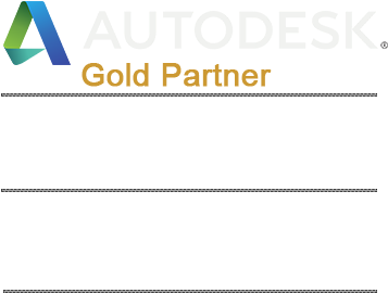 Autodesk Gold Partner For Footer Png - Gold (402x307), Png Download