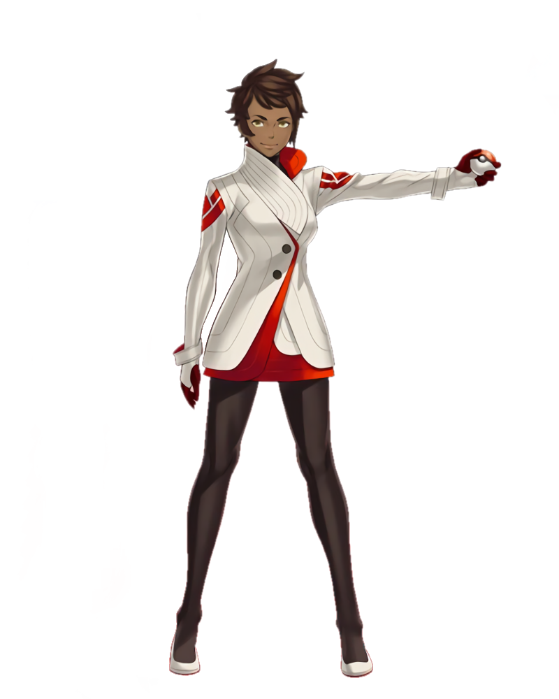 Team Leader Candela - Pokemon Go Team Leaders (800x1000), Png Download