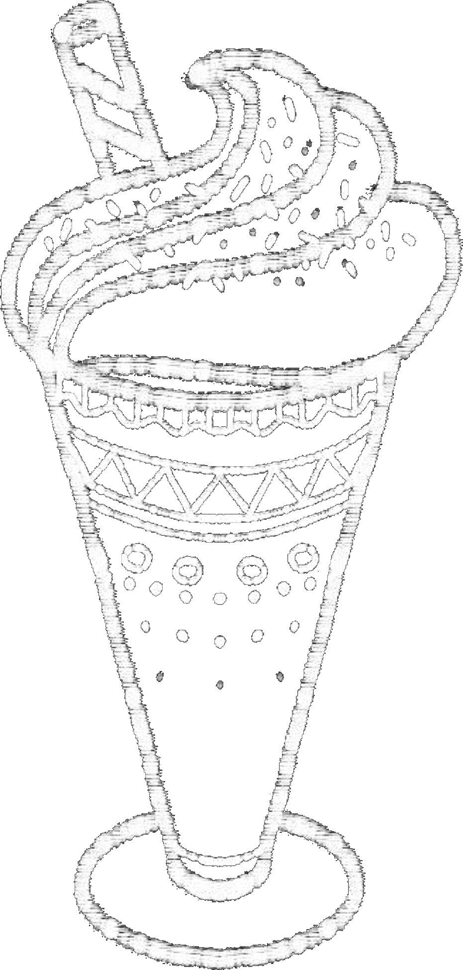 Overlay Overlays Helado Icecream Sticker Birthday Snow - Illustration (931x1950), Png Download