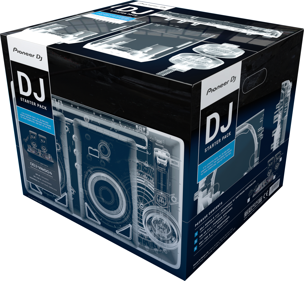 The Dj Starter Pack - Dj Controller Pioneer Dj Dj-starter-pack (1064x984), Png Download