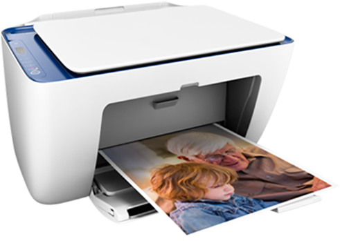123 - Hp - Com/dj2652 - Hp Deskjet 2630 A4 Colour Wi-fi Multifunctional Printer (490x370), Png Download