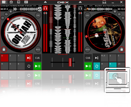 Dex 3 Re Tablet Mode Dj Software - Ty Dolla Feat. The Weeknd, Wiz Khalifa (456x372), Png Download