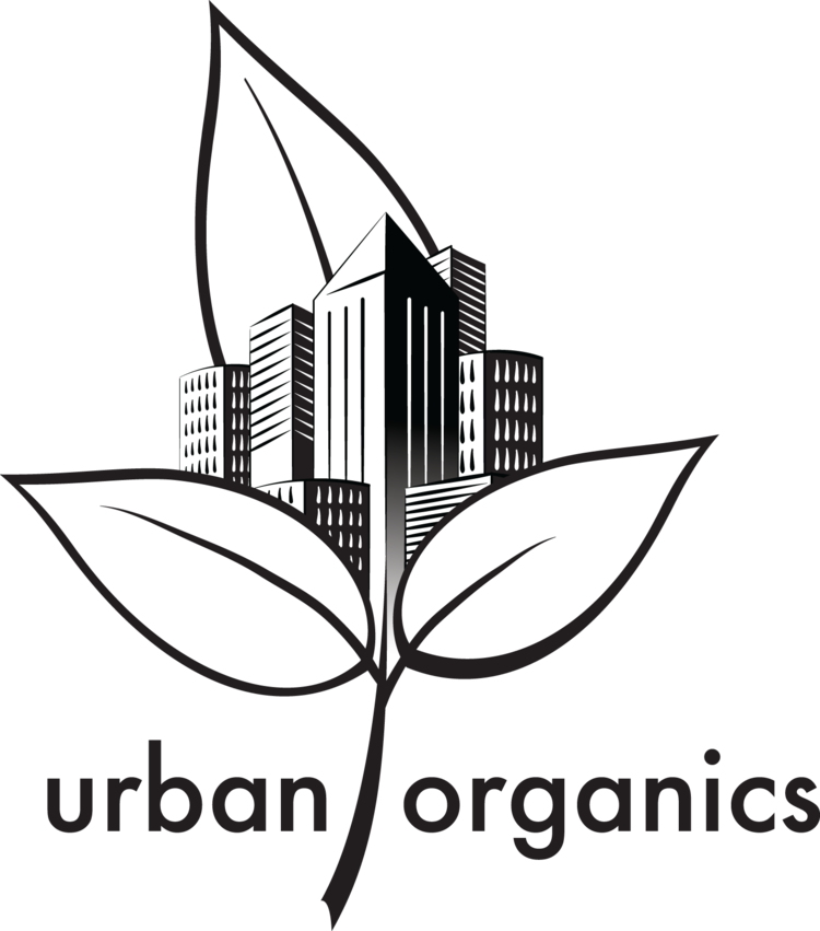 Urban Organics B&wlogo - Portable Network Graphics (750x851), Png Download