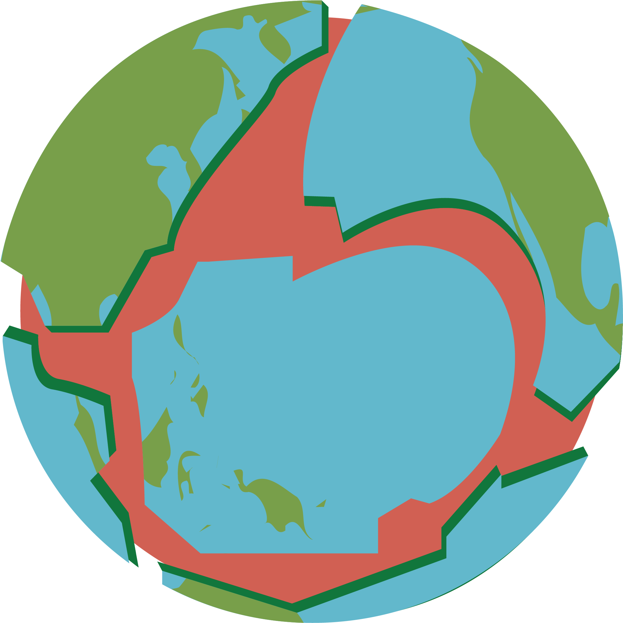Carbon Dioxide In Air Has Increased, Because More Fossil - Tectonic Plates Transparent Background (2437x2350), Png Download
