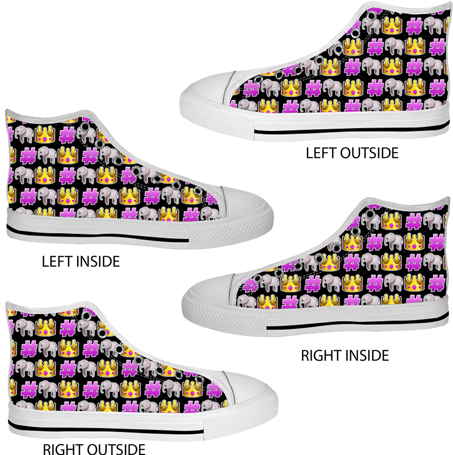 Eureka 0'hara Emoji Men's High - High-top (990x959), Png Download