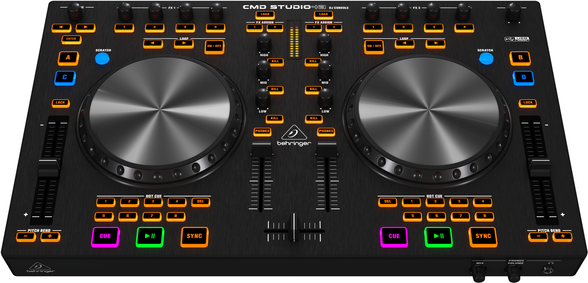 Cms Studio 4a - Behringer Cmd Studio 4a (2000x975), Png Download