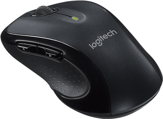 Logitech Wireless Mouse M510 - Black Logitech Wireless Mouse (652x560), Png Download