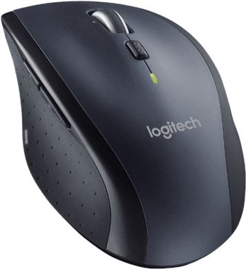 The Sculpted Design Only Fits Right-handed Persons - Logitech M705 - Wireless Laser Mouse - Mac/pc (652x560), Png Download