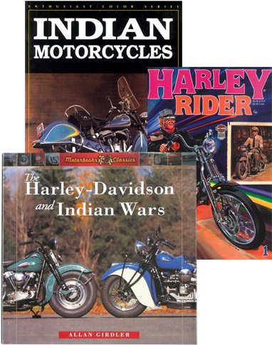 Hd And Indian Book Bundle - Indian Motorcycles (405x533), Png Download