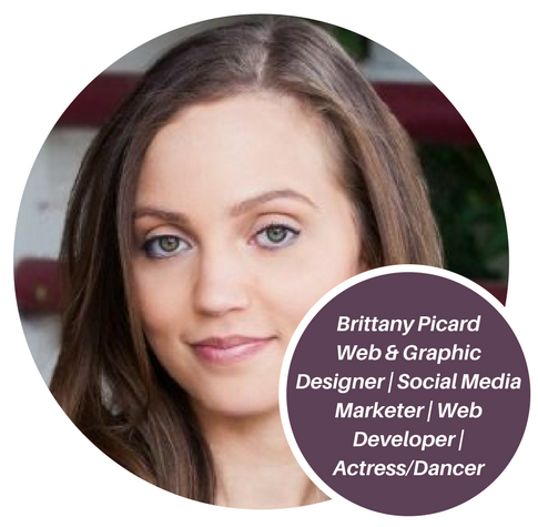 Brittany Picard Web & Graphic Designer - Web Developer (500x500), Png Download