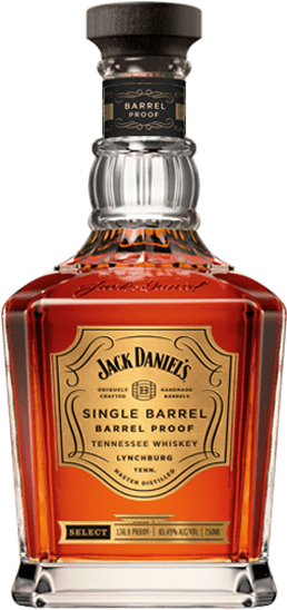 It's Whiskey As Nature Intended It Bottled Straight - Jack Daniels Single Barrel Strength (406x550), Png Download