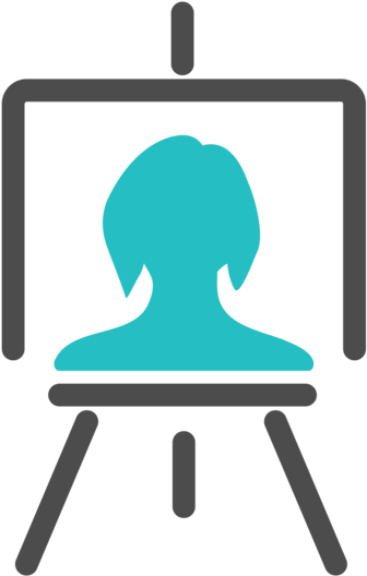 Ajpicard 4stepsicons Design5 Grayturquoise-04 - Portable Network Graphics (1000x1000), Png Download