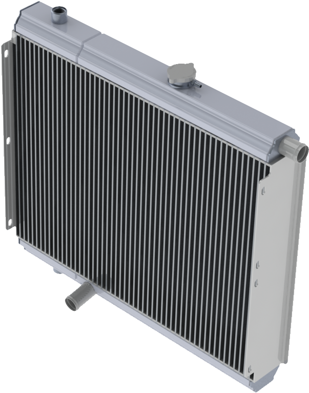 The Radiator Is Used To Cool Engine Coolant - Radiator (800x800), Png Download