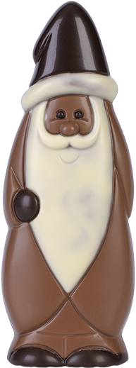 Santa Claus With Long Beard - Santa Claus (257x600), Png Download