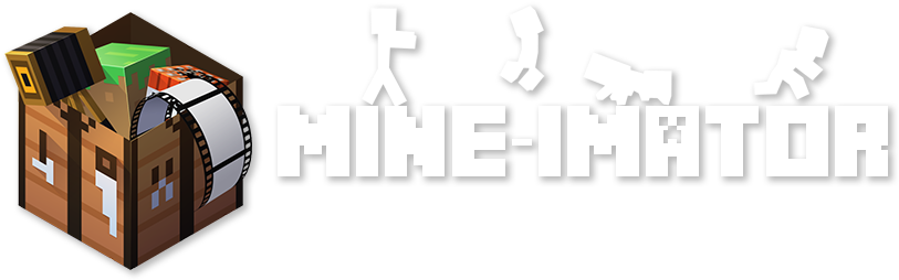 Create Animated Videos Using Blocks, Items And The - Mine Imator 1.1 2 (860x275), Png Download