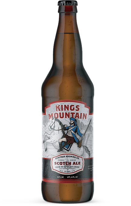 Barrel Aged Kings Mountain Scotch Ale - Caesar Augustus Beer (434x681), Png Download