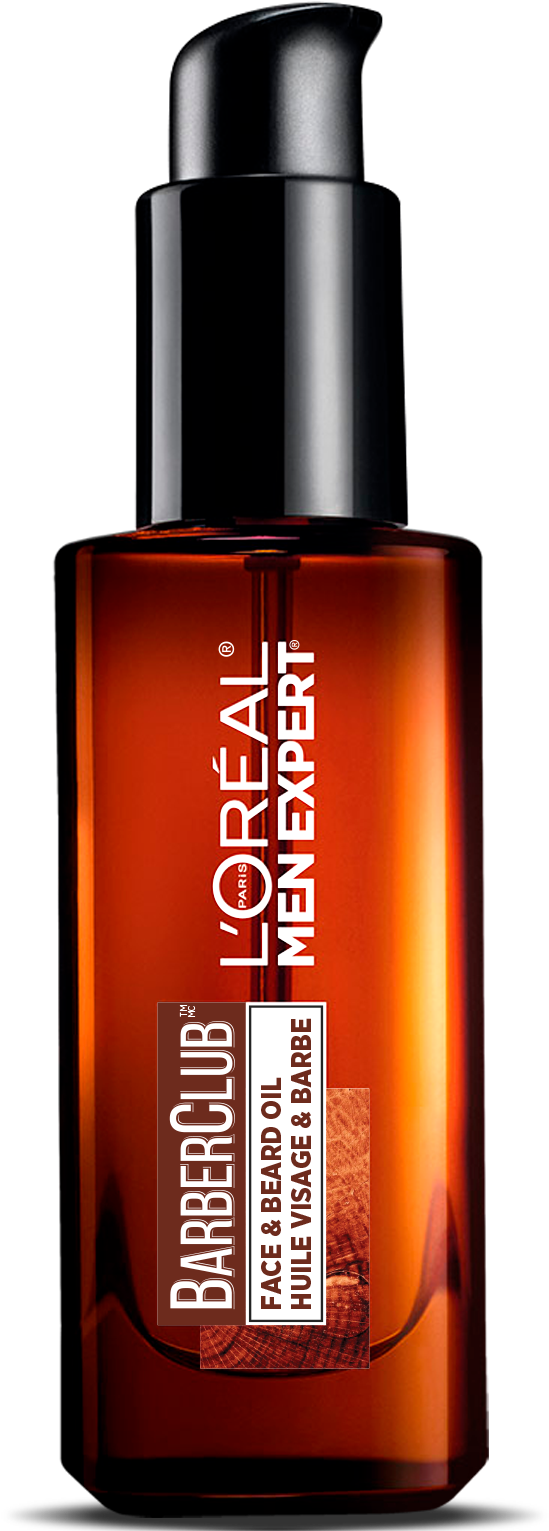 Barber Club Long Beard And Skin Oil - L Oreal Beard Oil (2000x2000), Png Download