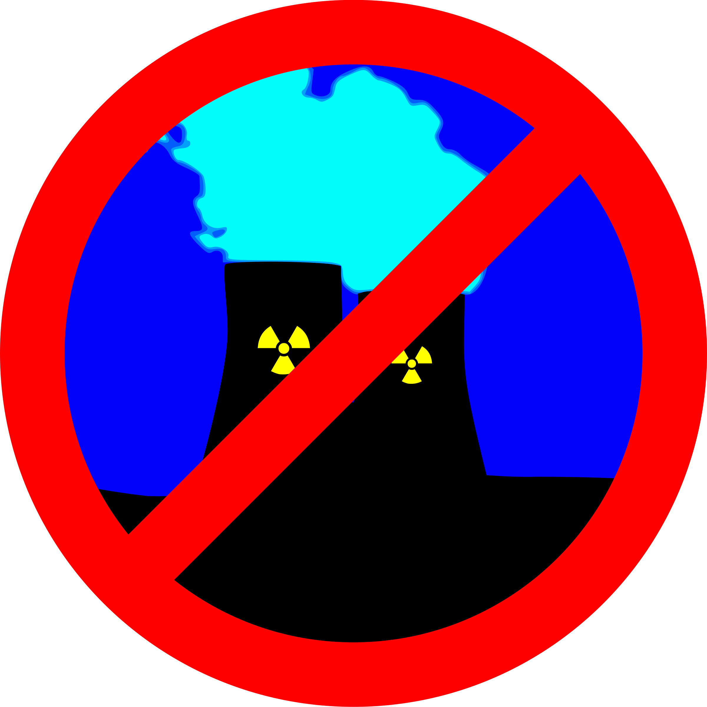 Big Image - No Nuclear Power (2400x2400), Png Download