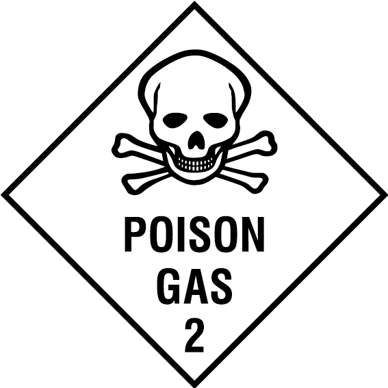 Poison Sas 2 Sign - Toxic Sign (567x567), Png Download