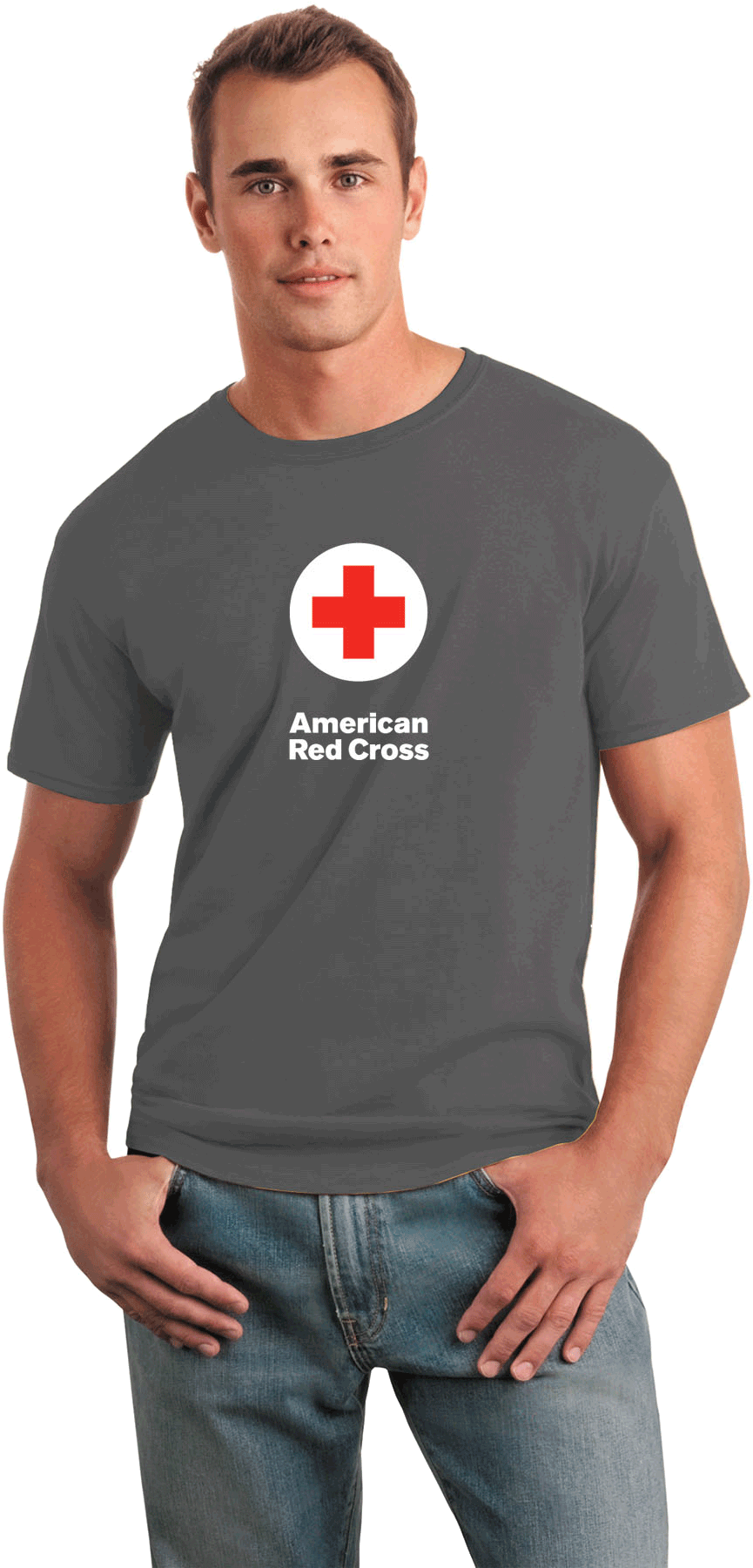 Images - Gildan 64000 Heather Purple (1800x1800), Png Download