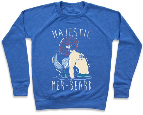 Majestic Mer-beard Pullover - Adam Rippon T Shirt (484x484), Png Download