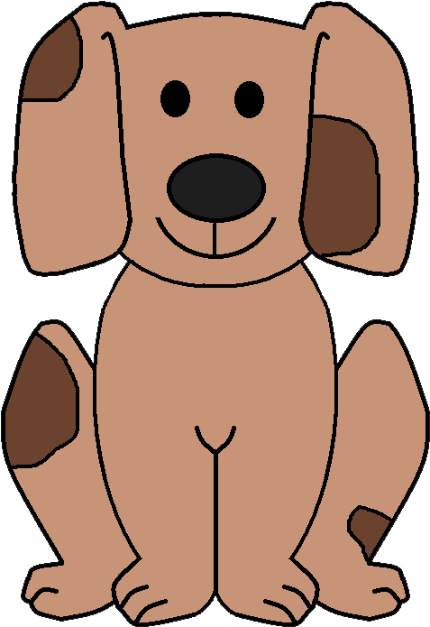Image Courtesy Of Graphics By Ruth Clipart - Clip Art Of A Dog (503x717), Png Download