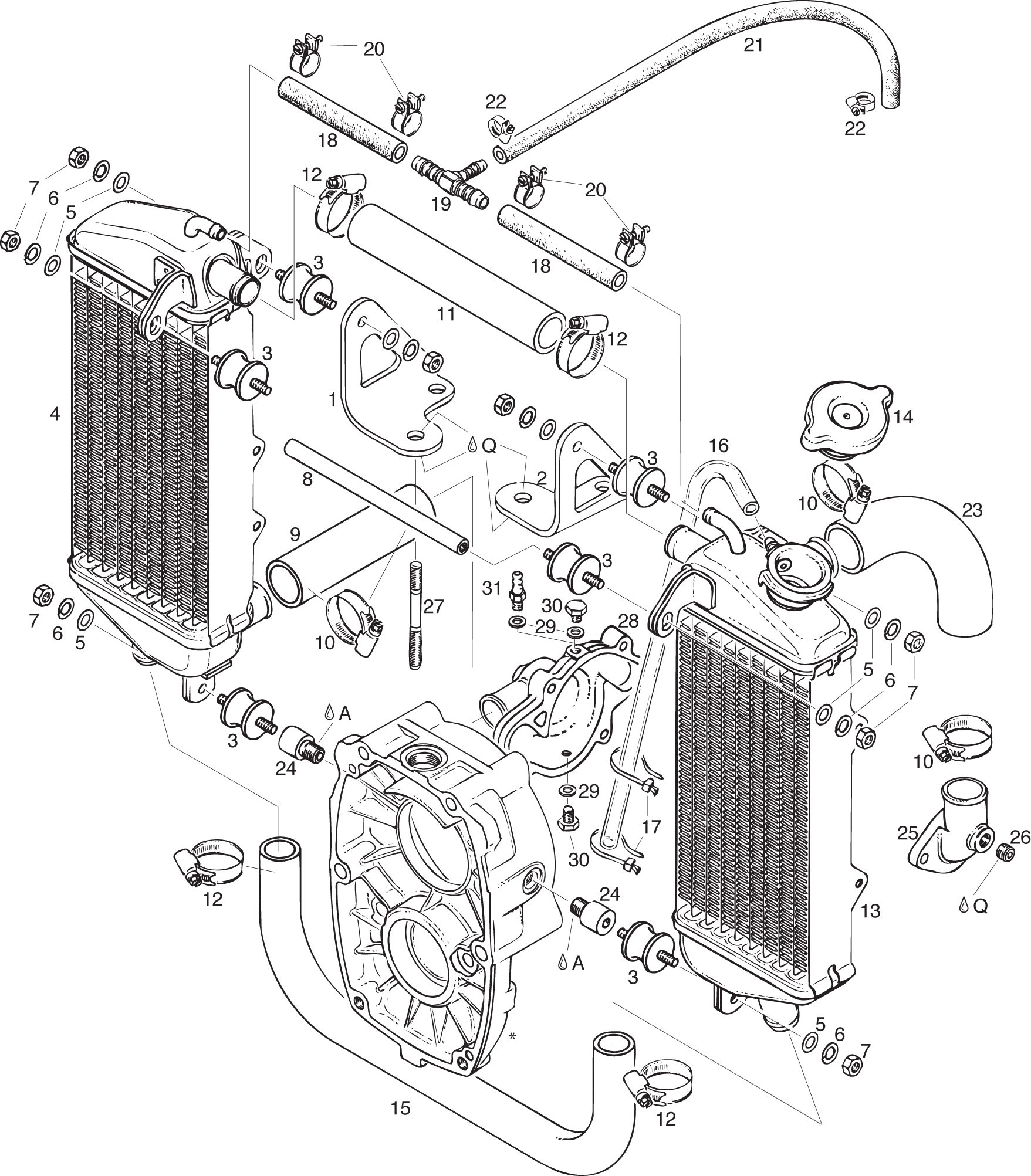 Rotax 240-480 Plug Screw 1/8-27npt By Cps Parts (1757x2005), Png Download