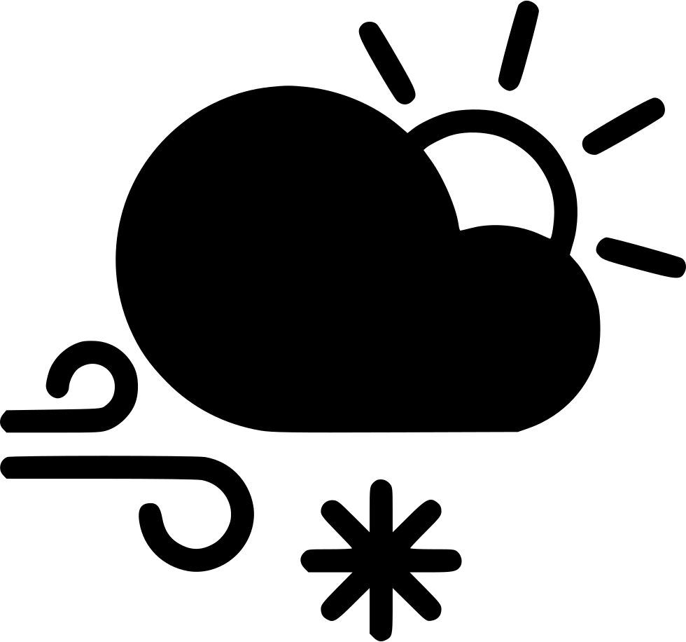 Day Snow Wind Cloud Sun Comments - Weather Forecasting (980x916), Png Download