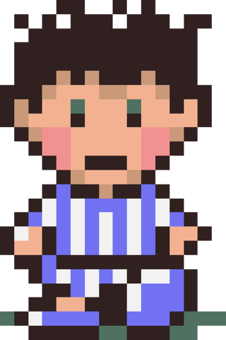 Earthbound Pjs Ness Sprite - Ness Earthbound Sprite (319x479), Png Download