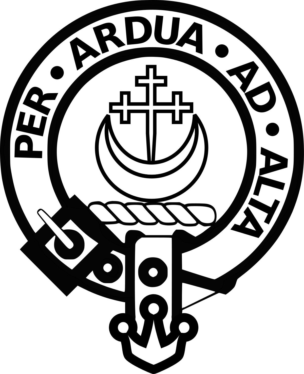 Sutherland Clan Sans Peur (1200x1474), Png Download