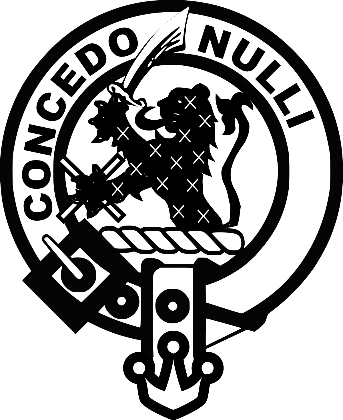 Clan Crest (1200x1471), Png Download