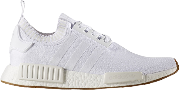 Adidas Nmd R1 Pk By1888 White Gum Size - Adidas Originals Nmd (640x387), Png Download