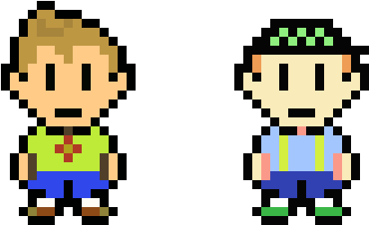 Custom Earthbound Sprites Are Sex For The Soul - Claus Mother 3 (520x310), Png Download