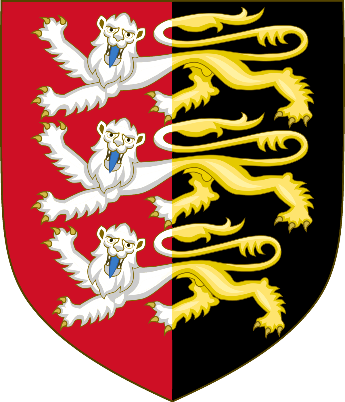 Escudo Y Bandera De Inglaterra (1200x1399), Png Download