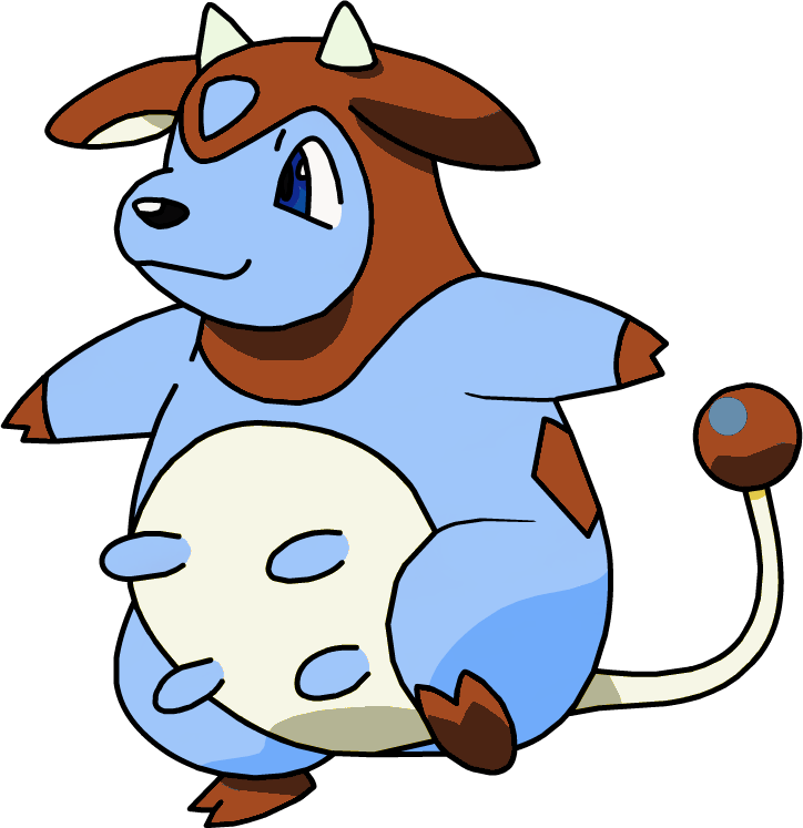 The Colours Don't Excactly Work Out - Pokemon Miltank (724x747), Png Download