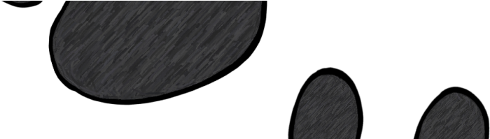 Dog Paw Print Border Clip Art 326090 - Circle (940x198), Png Download